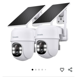 2K Cameras for Home Security-2.4G WiFi Outdoor Camera Wireless Solar/Battery Powered with solar panel, 360° Viewing, AI Human Detection, Color Night Vision, with SD Storage, Works with Alexa(4 Pack)
