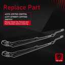 42370 1 Pair Windshield Wiper Arm Compatible with 08-13 Chevrolet