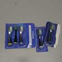 Replacement Toothbrush Heads for Waterpik Complete Care 5.0/9.0 (CC-01/WP-862), with Covers, 5 Count, Black