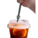 2 Pack Straw Puncher Kit - Durable Stainless Steel Tool for Lemonade Cups, Deli Lids and Drinks