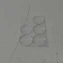 Extremely Soft Clear Glass Table Top Bumper Non-Adhesive,Glass Table Top Spacer,  5 PCS