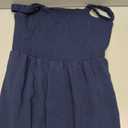 Dokotoo Women's Casual Loose Overalls Jumpsuits One Piece Sleeveless Wide Leg Long Pant Rompers With Pockets (Blue, XXL)