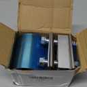 2 inch Exhaust Clamps, 2" Exhaust Lap Joint Butt Clamps, T304 Stainless Steel Band Clamp w/ High Grade Bolts(2 Pieces)