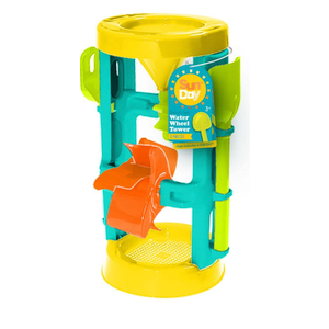Waterwheel With Beach Toys