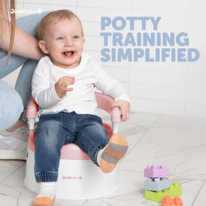 Jool Baby Potty Chair for Toddler Toilet Training - Splash Guard & Back Support
