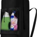 Laundry Backpack,120L Large Backpack Laundry Bag with Adjustable Shoulder Straps and Mesh Pocket, Durable Nylon Travel Laundry Bags Drawstring for College Dorm Essentials Laundromat Apartment Camping