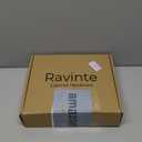 Ravinte 60 Pack (30 Pairs) 1/2 Inch Overlay Soft Close Hinges for Kitchen Cabinets - Satin Nickel Hidden Concealed Hinge, Stainless Steel, Self Closing