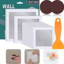 Ranekie 14 Pack Drywall Repairs Patch, 4/6/8 Inch Drywall Repair Kit with Extended Self-Adhesive Mesh,Large Hole Patch Repair for Drywall,Heavy Duty Dry Wall Hole Repair Patch