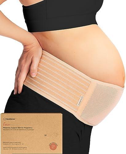 KeaBabies Maternity Belly Bands for Pregnant Women - Soft & Breathable Pregnancy Belly Support Band, Adjustable Maternity Belt for Back, Pelvic Support, Comfortable, Easy to Use (Classic Ivory, M/L) KeaBabies Maternity Belly Bands for Pregnant Women - Soft & Breathable Pregnancy Belly Support Band, Adjustable Maternity Belt for Back, Pelvic Support, Comfortable, Easy to Use (Classic Ivory, M/L)