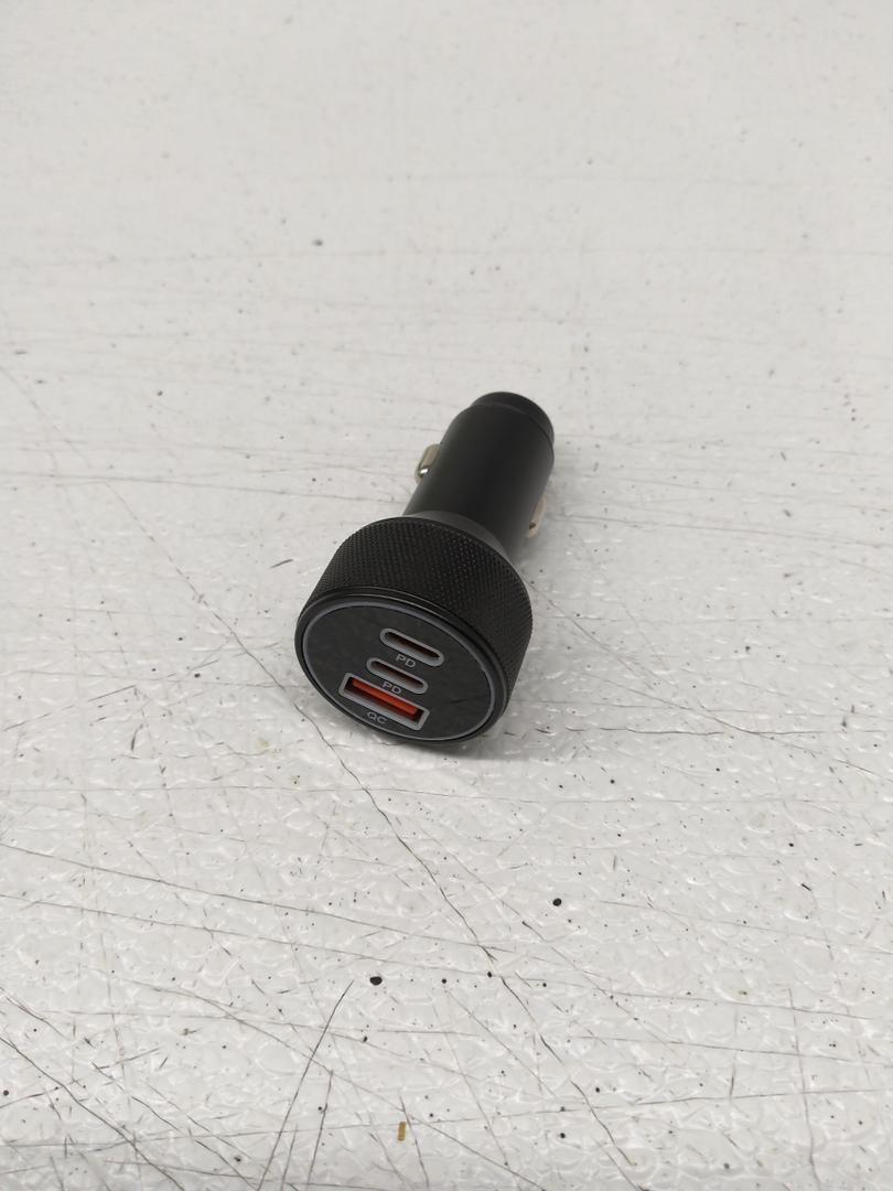 USB C Car Charger Black