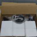 Zarbitta 3-Light Bathroom Light Fixtures, 17.23" Black Modern Vanity Lights with Clear Glass Shade, Bathroom Wall Lamp for Mirror Kitchen Living Room Hallway Cabinet Porch