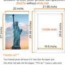 SESEAT 20x27 Picture Frame Black, Poster Frames for Wall Hanging, 20 x 27 Large Frames with Acrylic Protection, 1 Pack