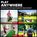 Golf Pong Game Set, Jumbo Backyard Lawn Game, Portable Indoor-Outdoor Chipping Golf Gift for Men, Women & Family 1x Board (No Club)