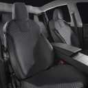 Ice Silk Seat Cover for Tesla Model 3 2024–2026 Highland, Cooling Breathable Seat Cushion, Custom Fit Interior Protection, Non-Slip Washable Cover, Black