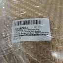 BESTSWEETIE 9x12 Washable Rug Hand-Woven Low Pile Soft Modern Farmhouse Bohemian Decor Reversible Braided Rugs with Tassels Throw Carpet for Living Room Bedroom Entryway Bathroom, Natural Jute