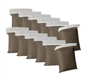 Artsity Grey Air Dry Clay 4.6oz - Super Soft Modeling Clay for Kids Age 3-12, Ultra Light, Safe & Non-Toxic Molding Clay for Sculpting, Perfect Grey Clay for Arts & Crafts, Gift for Boys and Girls