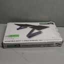 Uncaged Ergonomics WorkEZ Adjustable Computer Keyboard Stand for Desk, Keyboard & Mouse Riser, Ergonomic Portable Stand for Desktop, Computer Keypad Riser for Desk (Black)