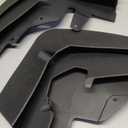 KEYOOG Front & Rear Mud Flaps Splash Guards Fit for 2021-2023 Chevy Suburban/Tahoe (Not Fits Z71; Not Fits Power Running Boards), 4-Pc Set Easy to Clean and Install, Mud Guards Splash Guard Black