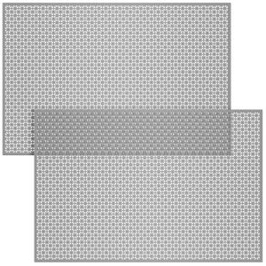 Moxweyeni 2 Pcs 24" x 36" Decorative Aluminum Sheet Union Jack Metal Sheets