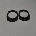 Scosche SA69 6X9" to 5.25-6.5 Speaker Adapters Compatible with Select Import and Domestic Vehicles - 5 1/4" to 6 1/2" Adapter for Car Door Speakers - Sold in Pairs - See Guide in Image for Vehicles