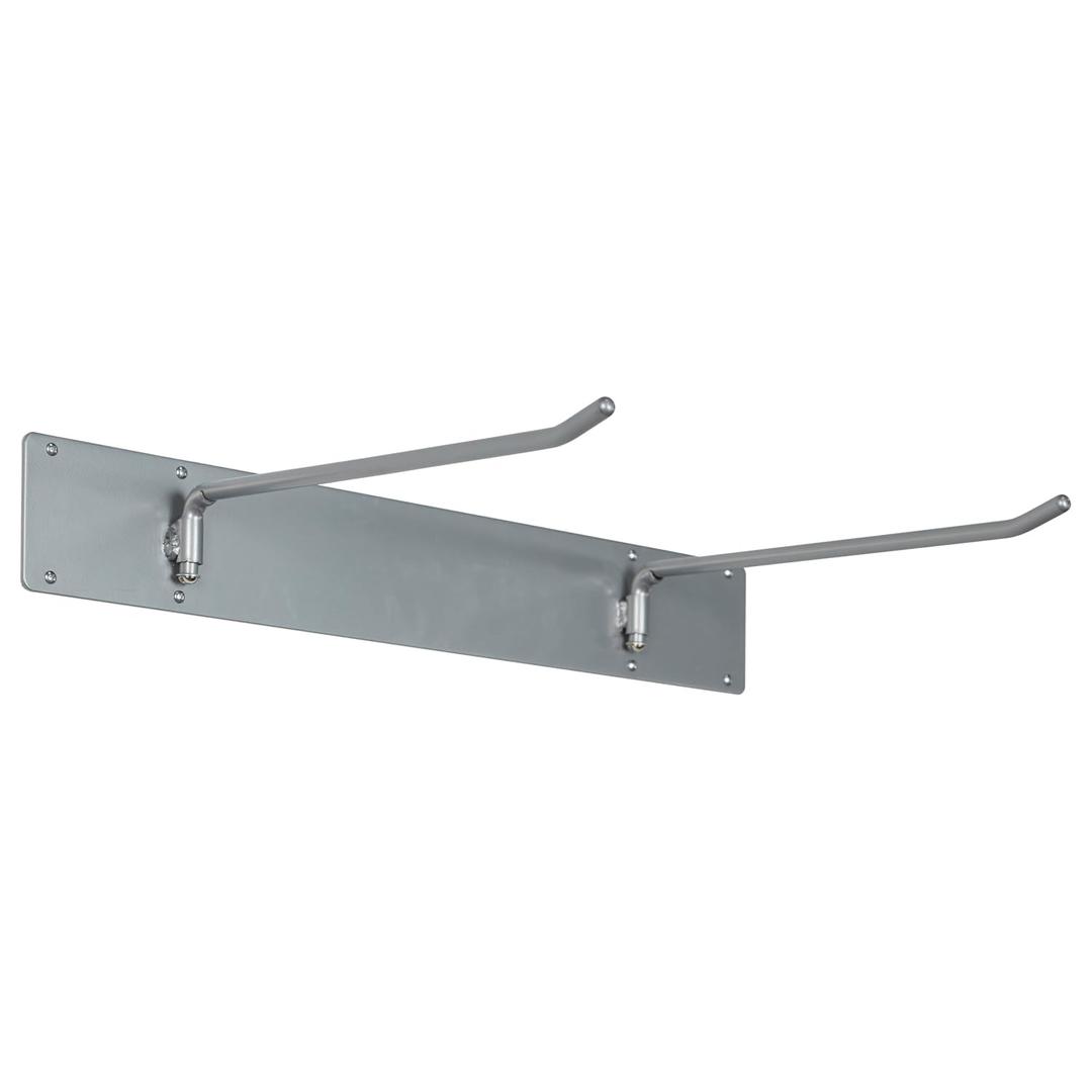 Factory Direct Partners Hanging Rest Mat Metal Mount - Space-Saving Wall Rack for Preschool/Daycare Nap Mats