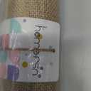 HOME·FSN Burlap Table Runner, 100% Jute Vintage 14X90 Inches Table Runner for Wedding, Parties, BBQ's, Everyday, Holidays