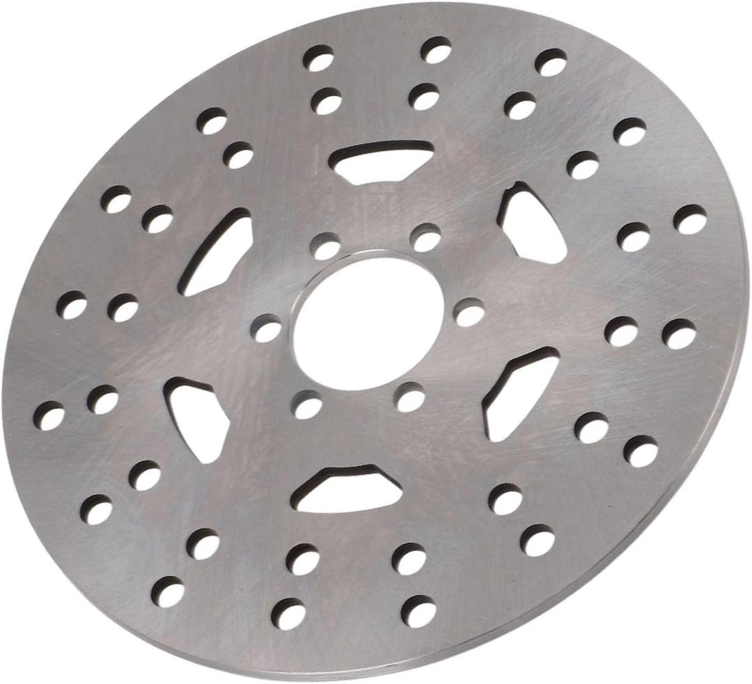 Rear Brake Disc Rotor Plate, 160mm Steel Alloy Bike Brake Rotor with 6 7mm Holes, for 50-125 c c Engine ATVs Dirt Bikes Pit Bikes Quad Bikes 4 Wheelers