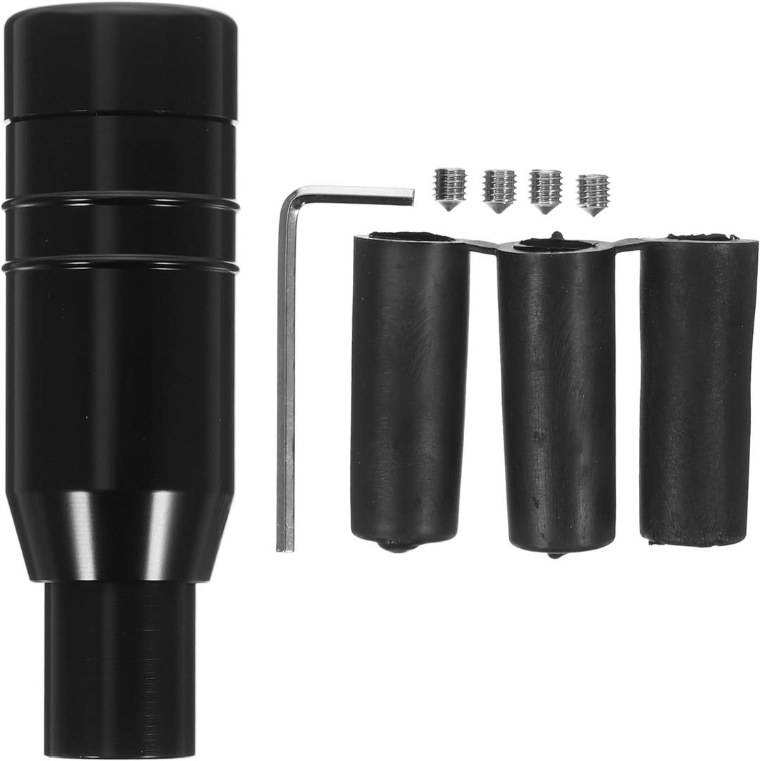 Gatuida Car Gear Shift Knob: Shifter Knobs, Aluminum Alloy Stick Automatic er Handle Heavy Weighted Fit Most Automatic Vehicle(Screw Color Random)