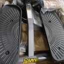 Stepper Machine with Resistance Bands, Mini Stepper with 300LBS Weight Capacity, Twist Stepper for Full Body Workout, Adjustable Step Height, Smooth and Quiet, Step Machine for Men Women, Grey