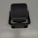 Wireless Induction Speaker 5-in-1 Bluetooth Speaker with Phone Stand,Stereo Sound, 3500mAh Rechargeable, 8 RGB Ambient Light, 360° Adjustable Holder for iPhone/Android/iPad,Gifts for Men Women (Black)