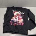 Funny Santa Says Six Seven Christmas 67 Meme Xmas Boys Girls Sweatshirt, Size M