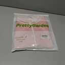 PRETTYGARDEN Vest For Women 2025 Summer Casual Button Down Color Block Sweater Vest Ribbed Knit Tank Tops With Pockets (Pink, L)