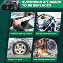 SCITOO 4-PC SET Suspension Kit For Buick For Cadillac For Chevy For GMC For Oldsmobile For Pontiac Ball Joint