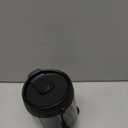 PULIV Large Pill Bottle Organizer, Supplement Organizer for Holding 6 Various Vitamins, Pill Box Case with Anti-Mixing & Wide Opening Design, Easy to Retrieve Meds, Includes 20 Pcs Stick-on Labels (Black)