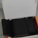 MEWANT Steering Wheel Covers for Ford F-150 2021-2023 / F-150 Lightning 2022-2023 Hand-Stitched F150 Steering Wheel Wrap (no stripe + black thread)