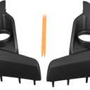 57731FL860 57731FL870 Pair Front Bumper Fog Light Lamp Trim Bezel Cover Compatible with Subaru Crosstrek 2021 2022 2023 Left & Right Fog Lights Frame Grille Cover Housing