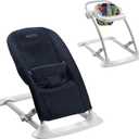 Graco Jumpstart 4-in-1 Adjustable Infant Activity Bouncer & Jumper Versatile Baby Swing Floor Seat and Kids Chair with Snack Tray Geo Pop