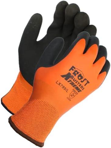 Frost Busters LX799 Waterproof Insulated Work Gloves, Freezer Gloves, Thermal Winter Work Gloves, Cold Weather, Firm Grip, S