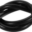 Silicone Vacuum Tubing Hose Automotive Vacuum Line for Toyota High Temperature 5ft 3/8" 10mm ID 3.5mm Thickness 1 Pc Black