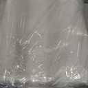 ZYP 10x12 FT Heavy Duty Clear Waterproof Tarps Outdoor Garden Rainproof Covering,Clear Vinyl Tarp with Grommets,Transparent Waterproof Tarpaulin for Covering Henhouse Porch Canopy Plant Camping