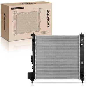 A-Premium Engine Coolant Radiator Assembly with Transmission Oil Cooler Compatible with Chevrolet Blazer 2019-2022 & GMC Acadia 2017-2021 & Cadillac XT5 2017-2021, XT6 2020-2021, 2.5L 3.6L