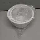 Upgraded Replacement Basket 27180-009-000 Direct Replacement for Hayward Pool Skimmer, Compatible with Hayward SP1070 SPX1070E Skimmers, 8'' Pool Skimmer Basket with Weights - White