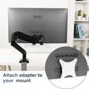 Monitor Arm/Mount VESA Bracket Adapter Compatible with MSI Monitor (MD271UL, MD271ULDE) - 75x75mm 100100mm White