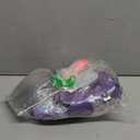 4PCS Beach Toy Mesh Shovel and Mesh Beach Bag Seashell Bag with Foldable Bech Can & Shovel,for Sand Filter & Collect Shells (Purple Crab