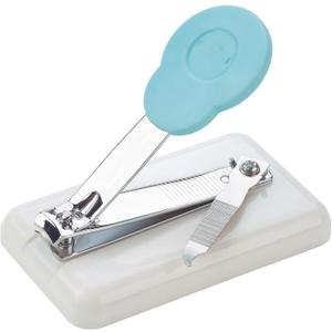 Peta Table Nail Clipper PNC-3 - Mounted and Non-Slip - Plastic Base with Rubber Feet - for Anyone with Poor Hand Control, Weak Hand Strength and Tremors