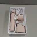 Bikini Trimmer for Women - Painless Electric Razors for Silk Skin,Cordless Body Shaver for Trip,Replaceable Lady Facial Razor, IPX7 Waterproof&Easy Cleaning, Ceramic Blade, USB Charge Dock Pink (2-in-1 Pink)