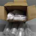 Gejoy 400 Pcs Aluminum Foil Baking Cups with Lids 5 oz Disposable Ramekins Mini Cake Pans Creme Brulee Cupcake Liners Muffin Tins Flan Mold Dessert Container for Wedding (Silver, Classic)