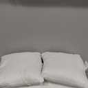 Amazon Basics Square Hypoallergenic Pillow Insert, Sofa Bed Couch Decorative Stuffer, 18", 4 Pack (18 x 18 inches)