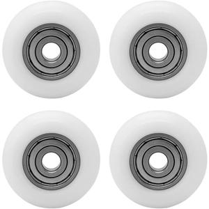 4pcs Roller Wheel Parts Replacement for Total Gym Wheels/Rollers, Fit for Gym Models 2000, 3000, Some 3000 XL and a Few Very Early XL, Upgraded Rollers Kit Set
