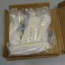 10 Pack 5 Inch(128mm) Polished Brass Cabinet Pulls Unlacquered Gold Cabinet Handle Heavy Duty Solid Cabinet Hardware for Cupboard Drawer Pulls Dresser Handle